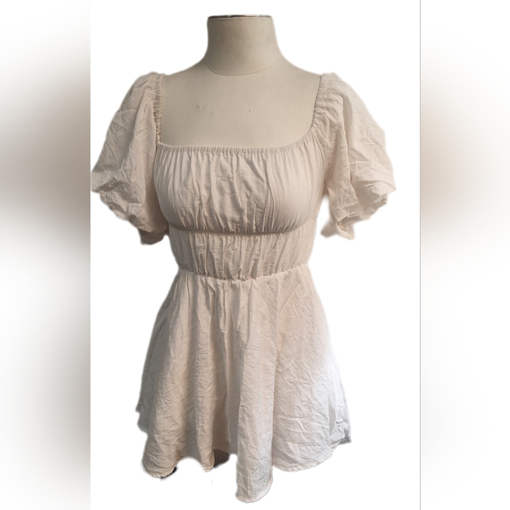 Fairycore, Coquette, Prairie, puffy Sleeve, Ruffles, Princess Polly Dress